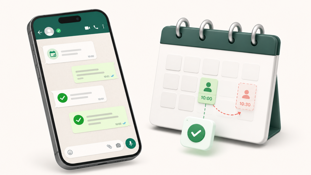 5 erros que aumentam o no-show em reuniões de vendas pelo WhatsApp em 2026